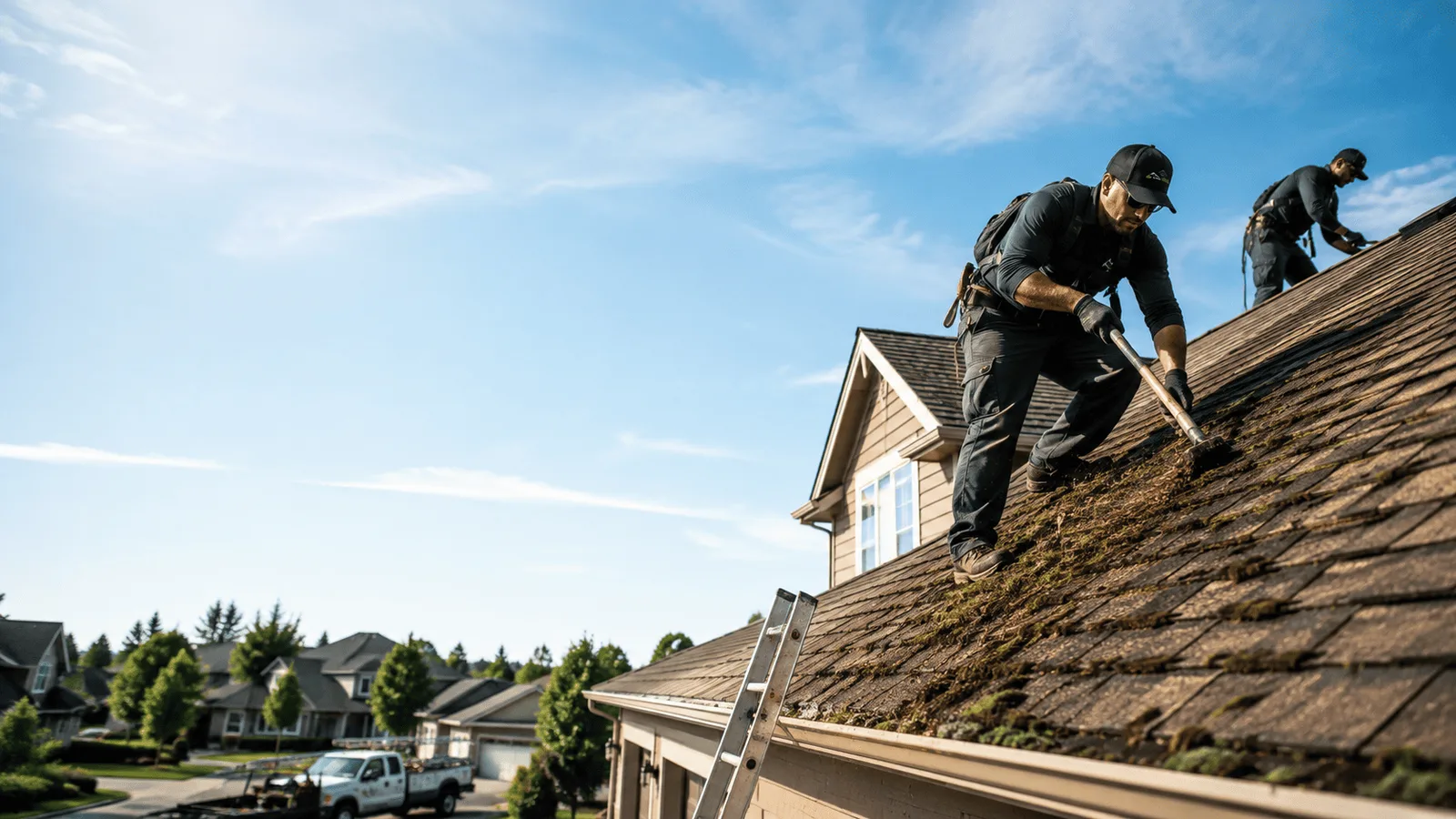 Roof Moss Removal in Ferndale, PA near me